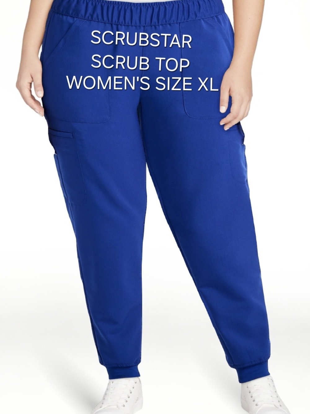 Scrubstar Royal Blue Women's Jogger Scrub Pants